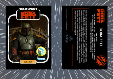 2022 Topps Style BOBA FETT Custom Book of Boba Fett Star Wars Card