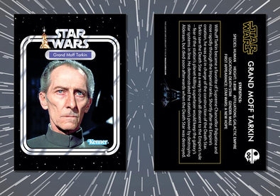 1977 Topps Style GRAND MOFF TARKIN Custom 12Back Star Wars Card