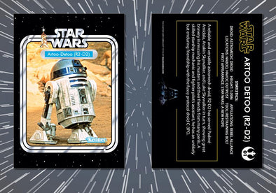 1977 Topps Style R2-D2 Custom 12Back Star Wars Card