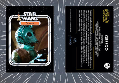 1977 Topps Style GREEDO Custom 21Back Star Wars Card
