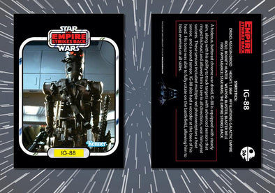 1980 Topps Style IG-88 Custom ESB Kenner Star Wars Card