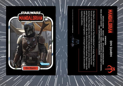 2021 Topps Style DIN DJARIN Custom The Mandalorian Star Wars Card