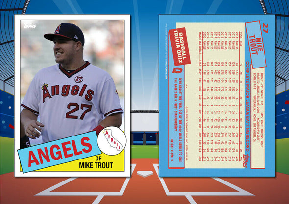 MIKE TROUT 3-Card Lot Custom Baseball Cards